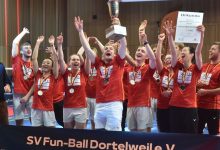 SV Fun-Ball Dortelweil wird erstmals Deutscher Mannschaftsmeister